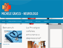 Tablet Screenshot of michelegrassi.it